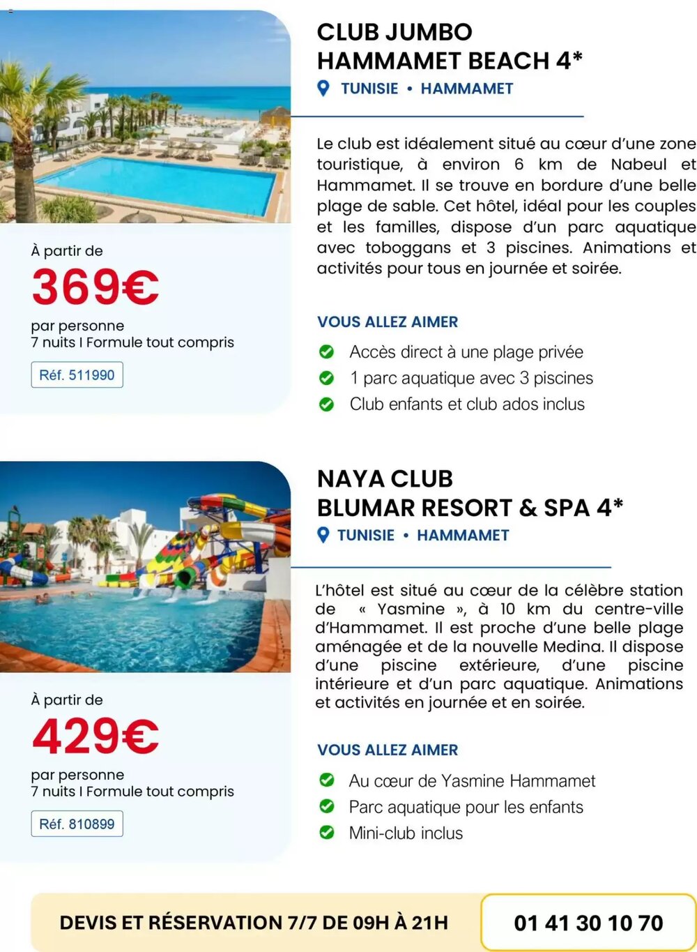 Prospectus promotionnel Auchan Voyages valable à partir du 01/03/2026 - Page 5.