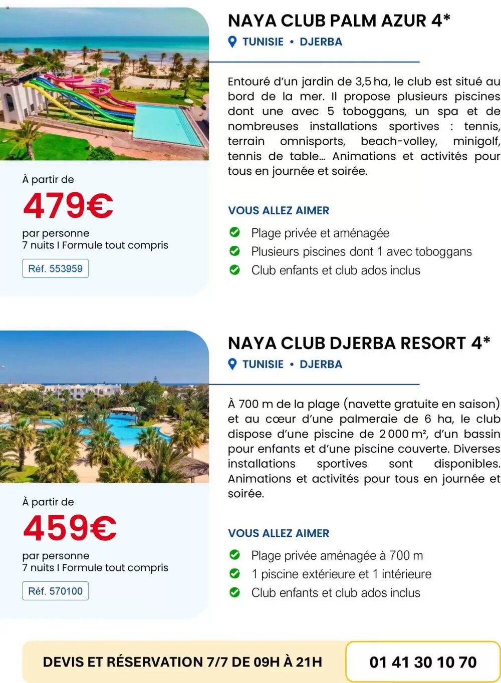 Prospectus promotionnel Auchan Voyages valable à partir du 01/03/2026 - Page 6.