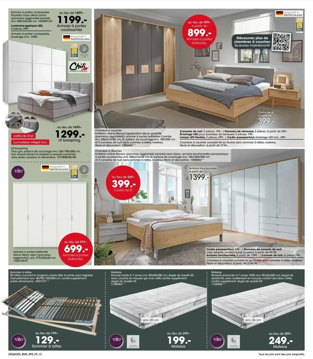 Prospectus promotionnel Möbel Martin valable à partir du 01/03/2026 - Page 12.