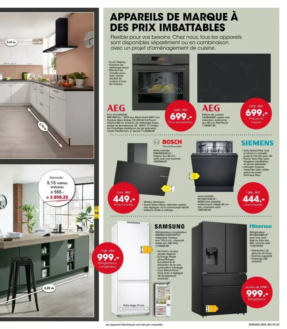 Prospectus promotionnel Möbel Martin valable à partir du 01/03/2026 - Page 3.