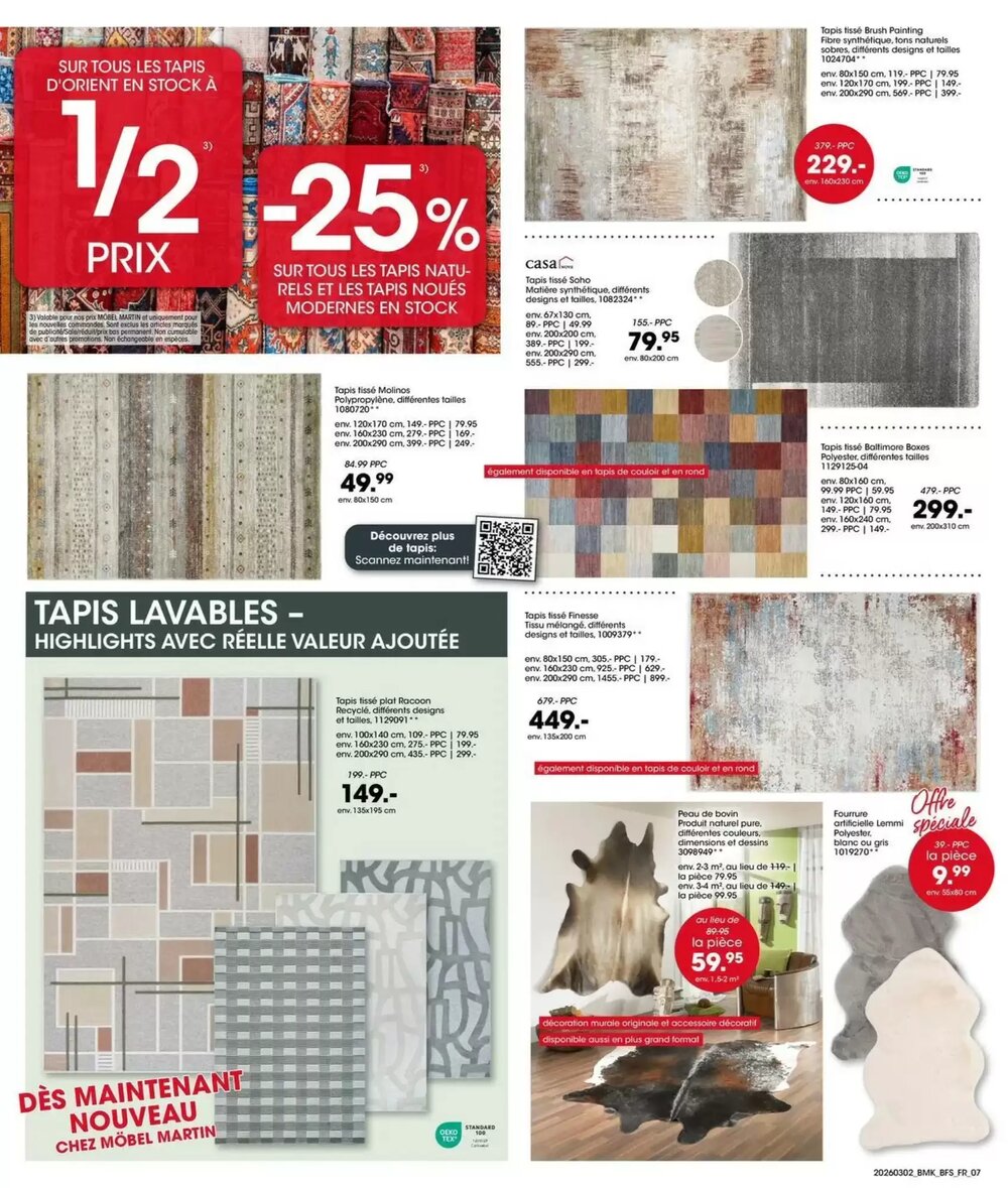 Prospectus promotionnel Möbel Martin valable à partir du 01/03/2026 - Page 7.