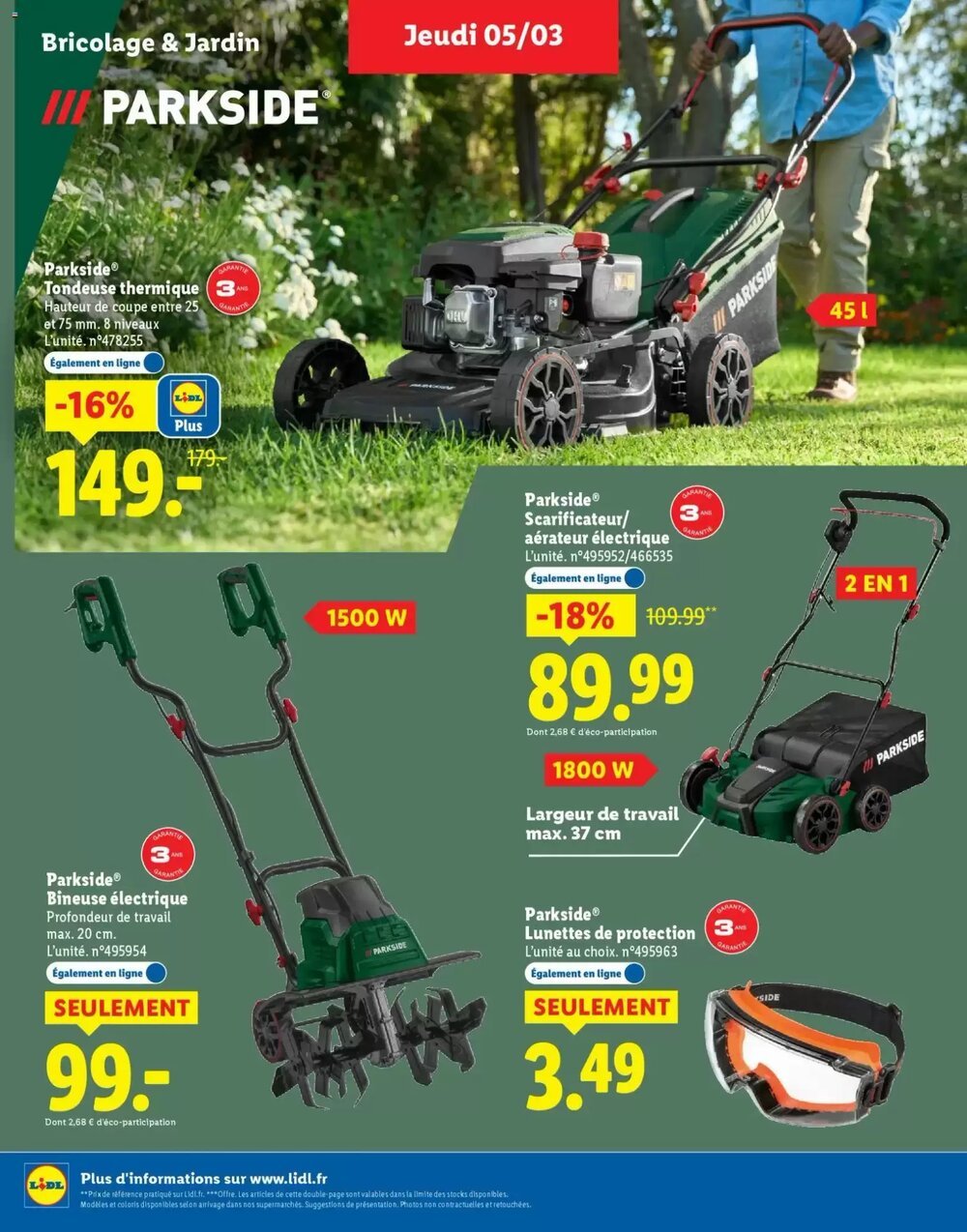 Prospectus promotionnel Lidl valable à partir du 02/03/2026 - Page 12.