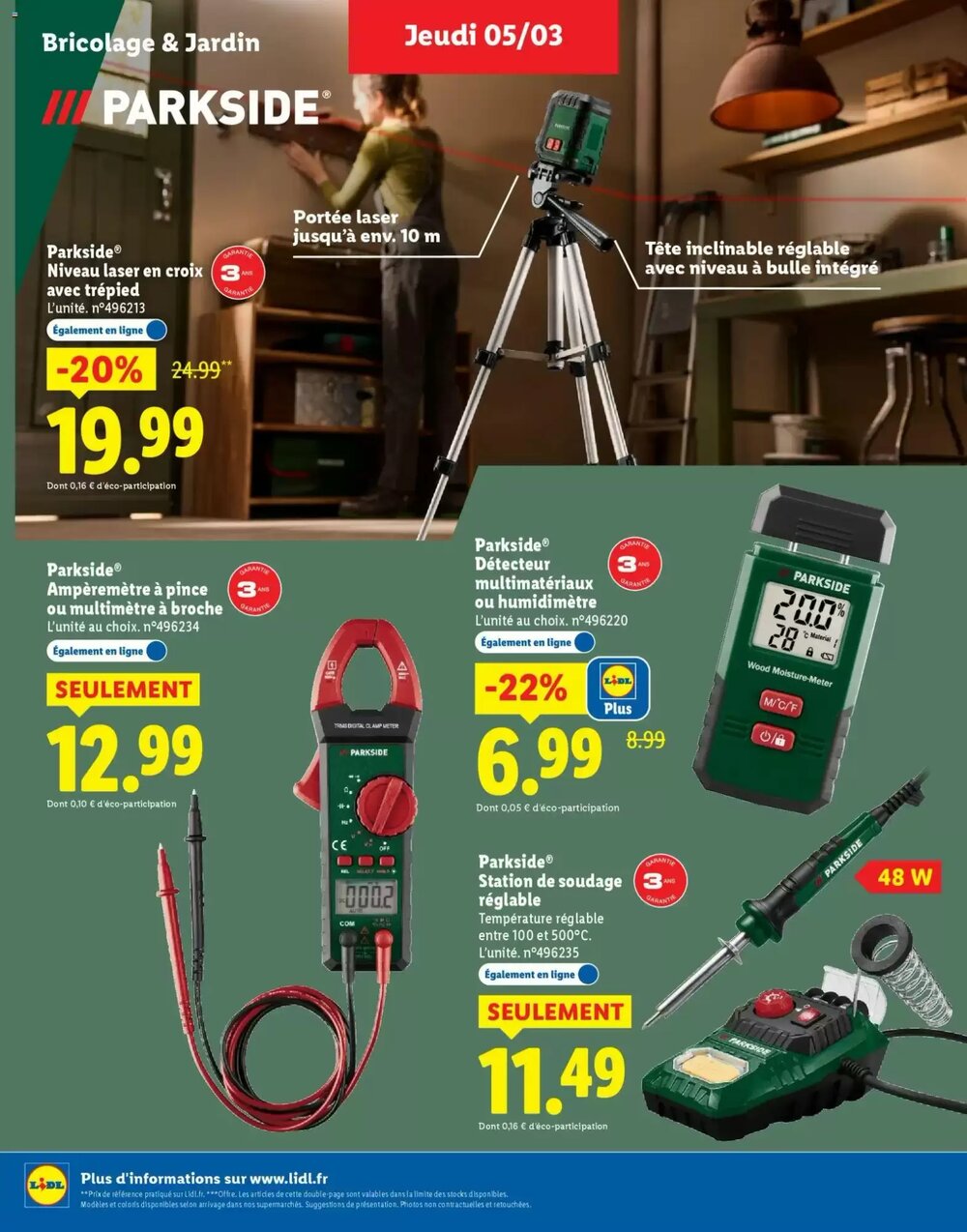 Prospectus promotionnel Lidl valable à partir du 02/03/2026 - Page 14.