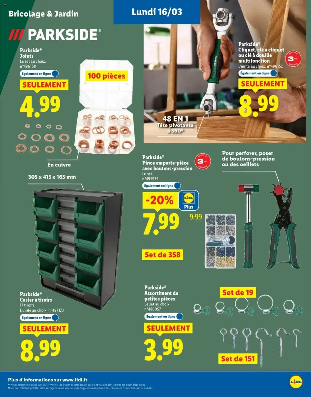 Prospectus promotionnel Lidl valable à partir du 02/03/2026 - Page 23.