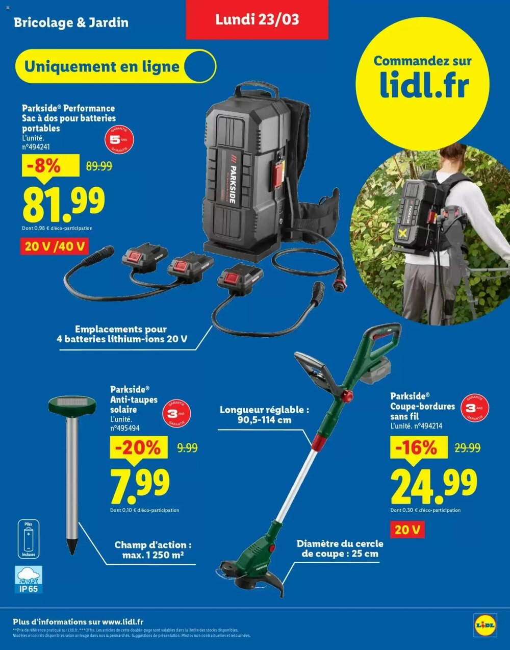 Prospectus promotionnel Lidl valable à partir du 02/03/2026 - Page 35.