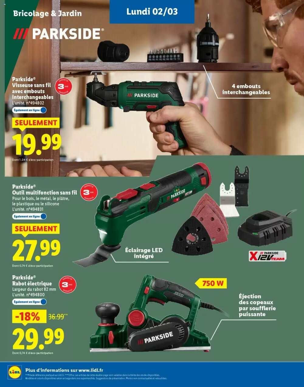 Prospectus promotionnel Lidl valable à partir du 02/03/2026 - Page 6.