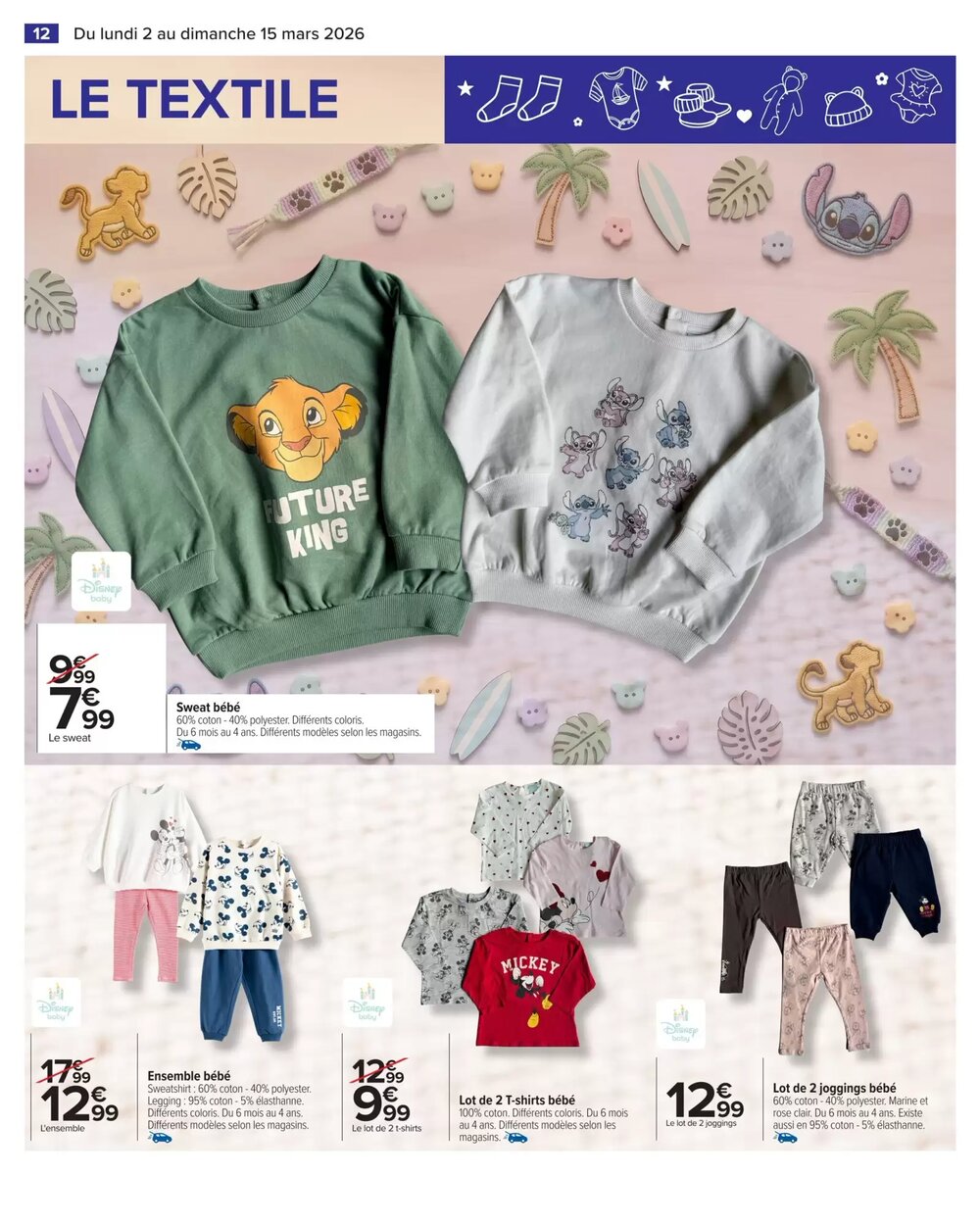 Prospectus promotionnel Carrefour valable à partir du 02/03/2026 - Page 12.