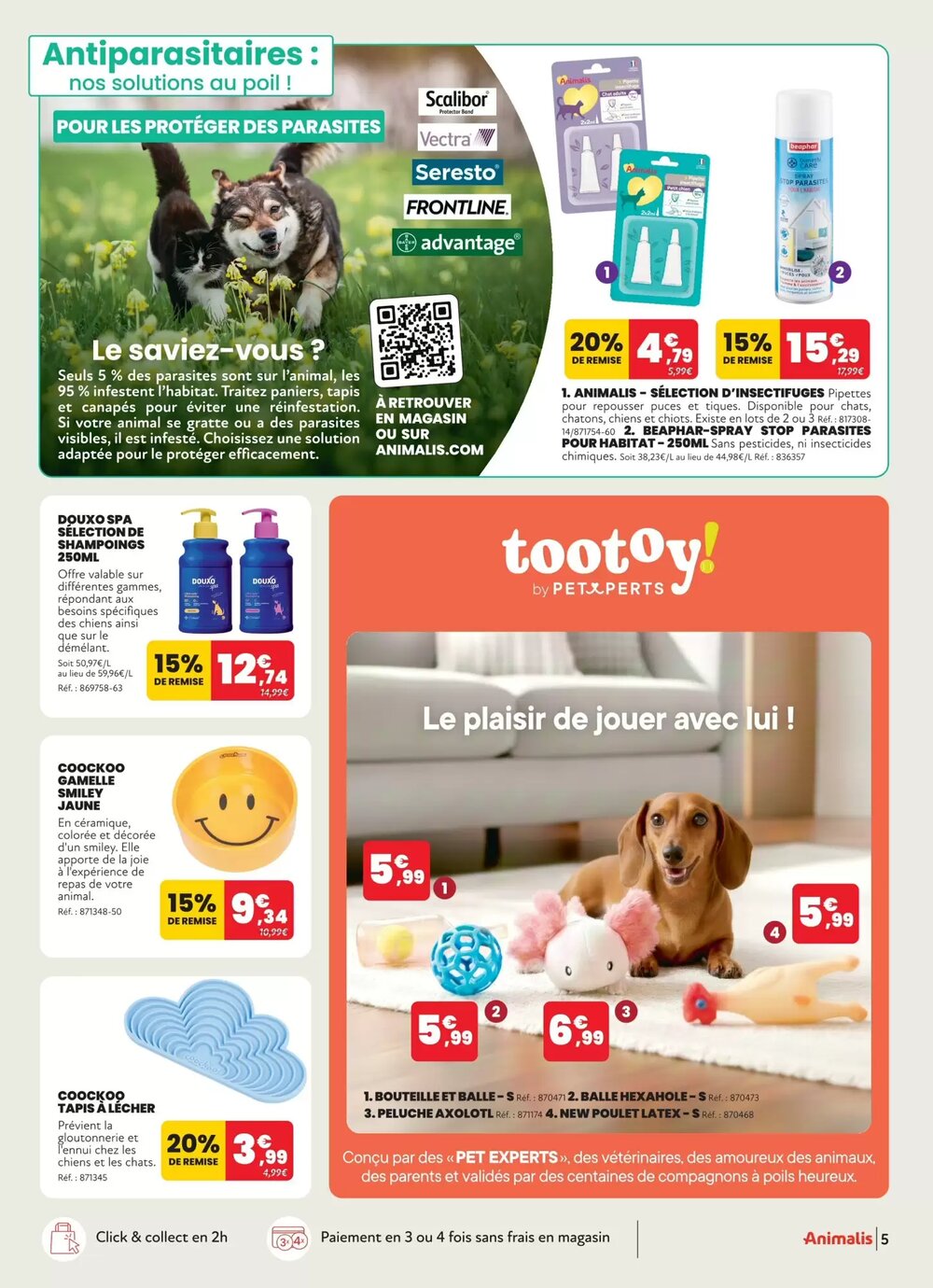Prospectus promotionnel Animalis valable à partir du 02/03/2026 - Page 5.