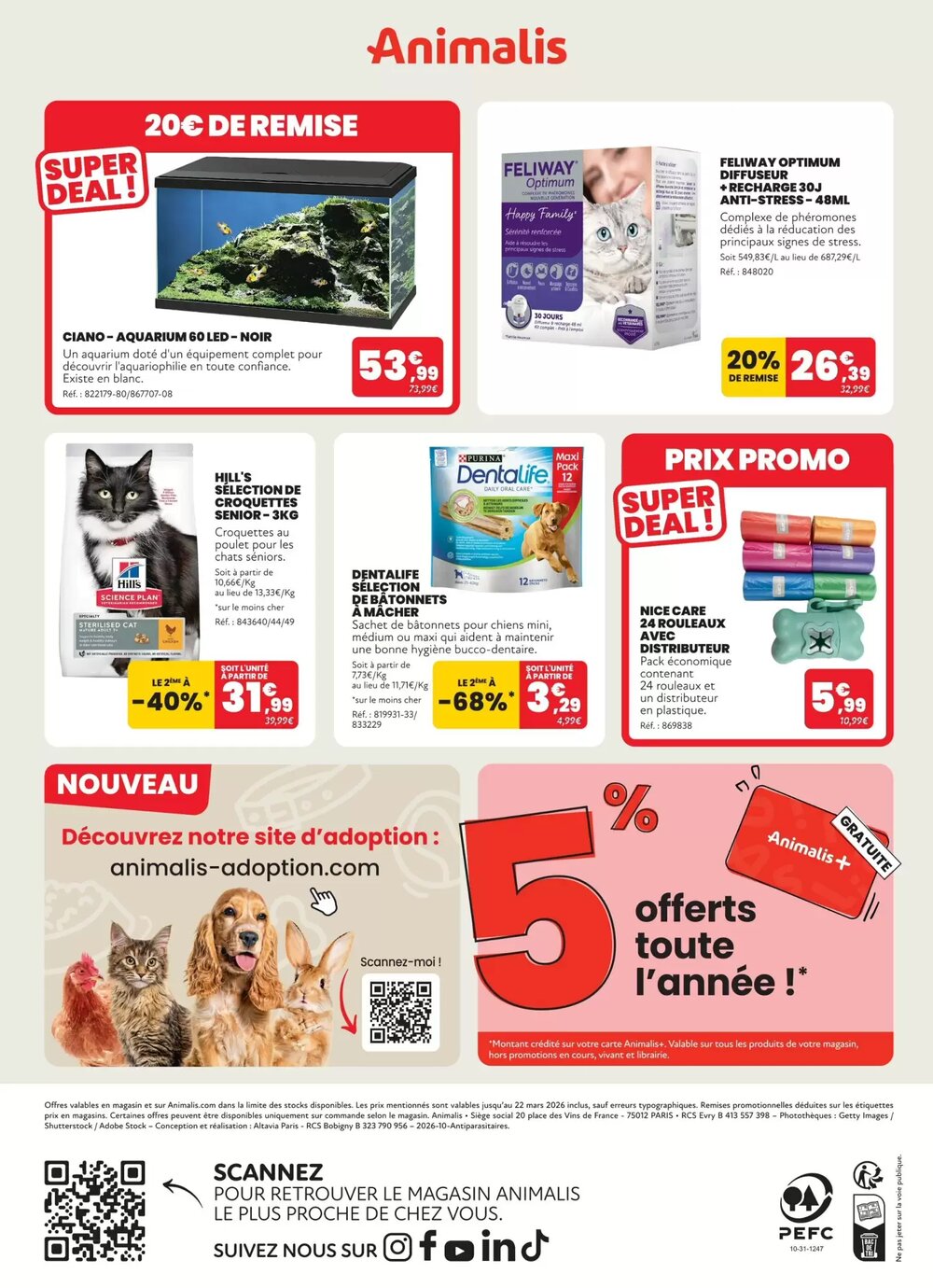 Prospectus promotionnel Animalis valable à partir du 02/03/2026 - Page 8.