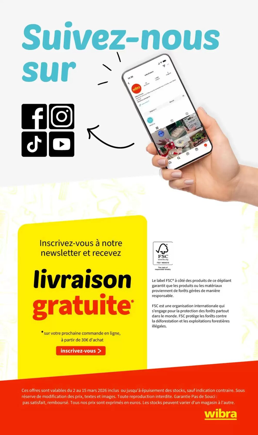 Prospectus promotionnel Wibra valable à partir du 02/03/2026 - Page 15.