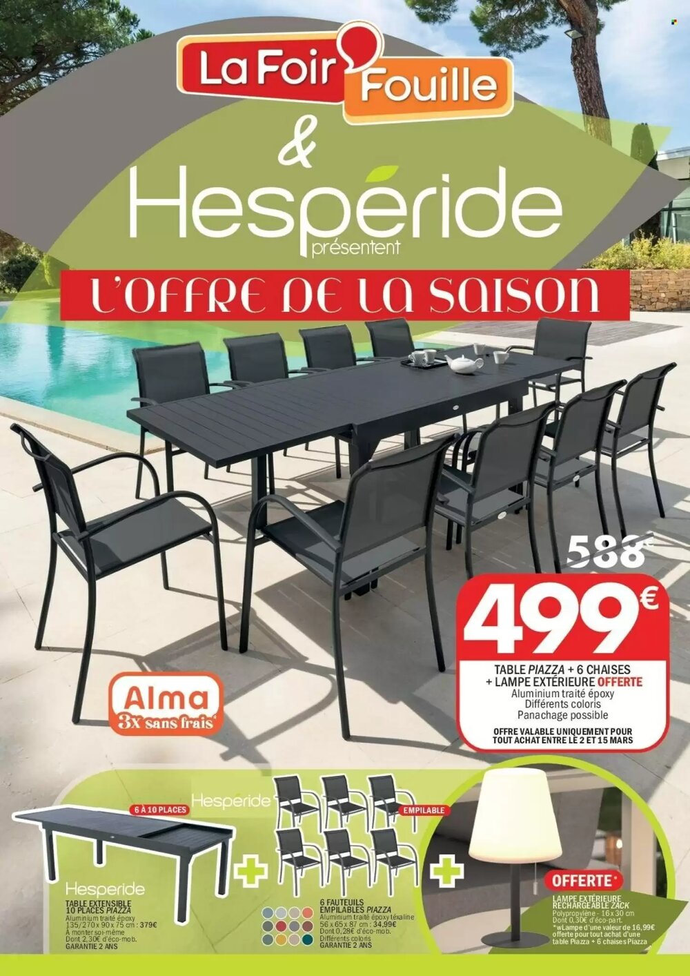 Prospectus promotionnel La Foir'Fouille valable à partir du 02/03/2026 - Page 1.