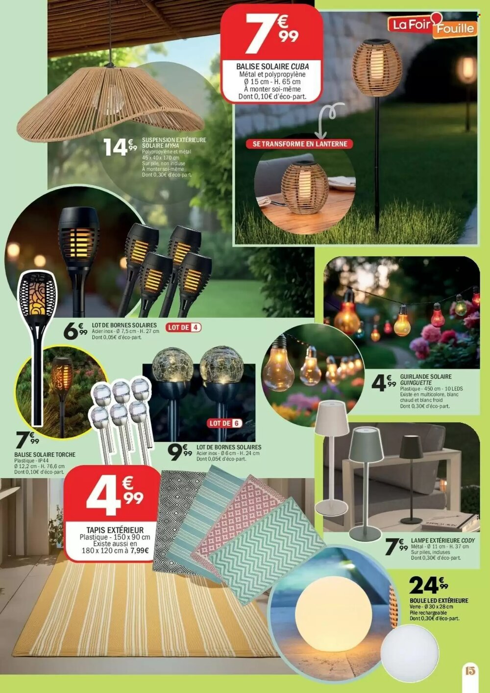 Prospectus promotionnel La Foir'Fouille valable à partir du 02/03/2026 - Page 15.