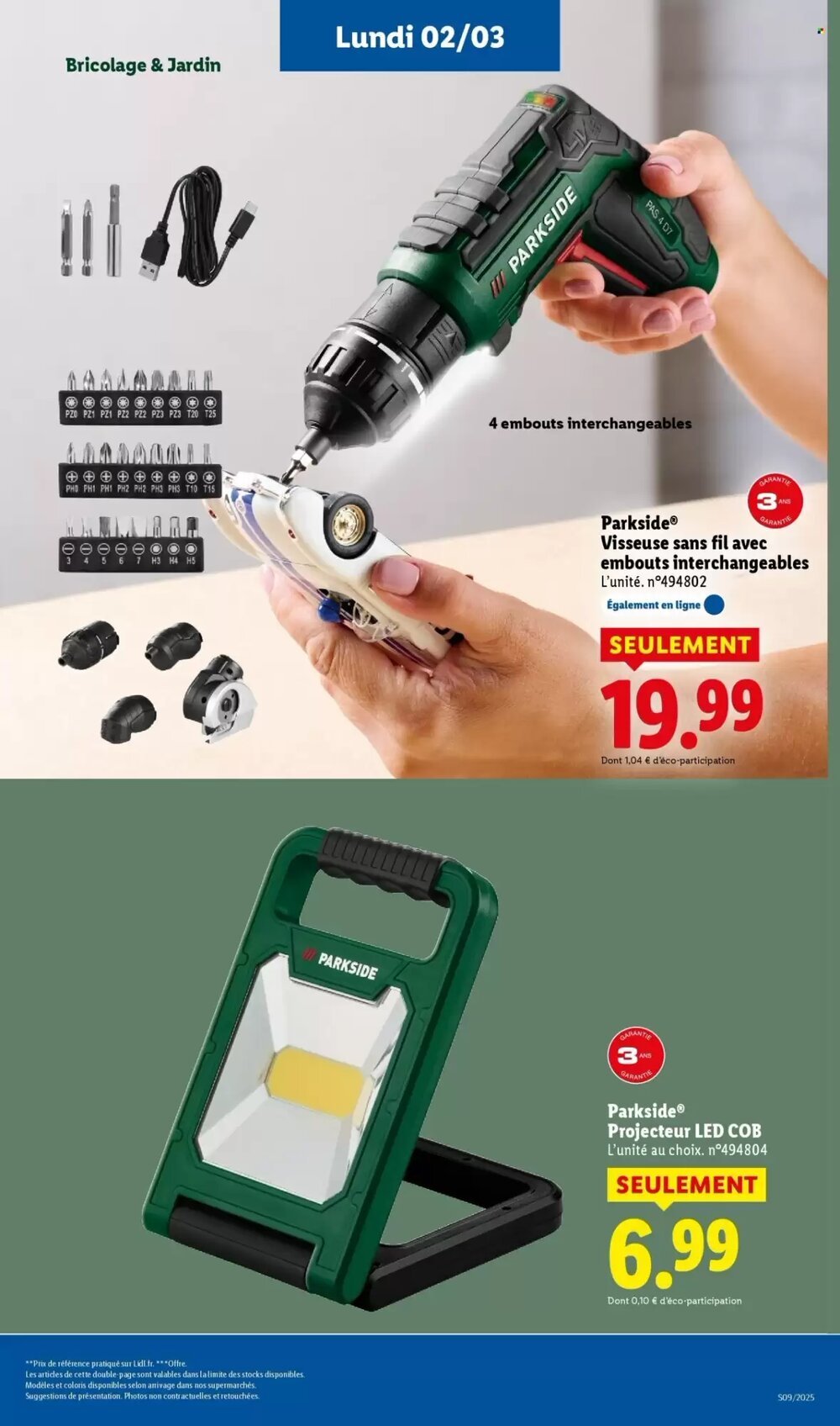 Prospectus promotionnel Lidl valable à partir du 02/03/2026 - Page 11.