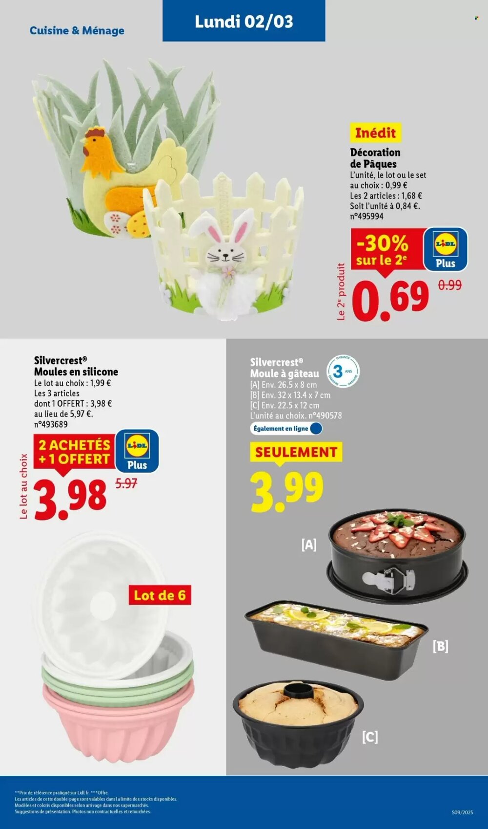 Prospectus promotionnel Lidl valable à partir du 02/03/2026 - Page 17.