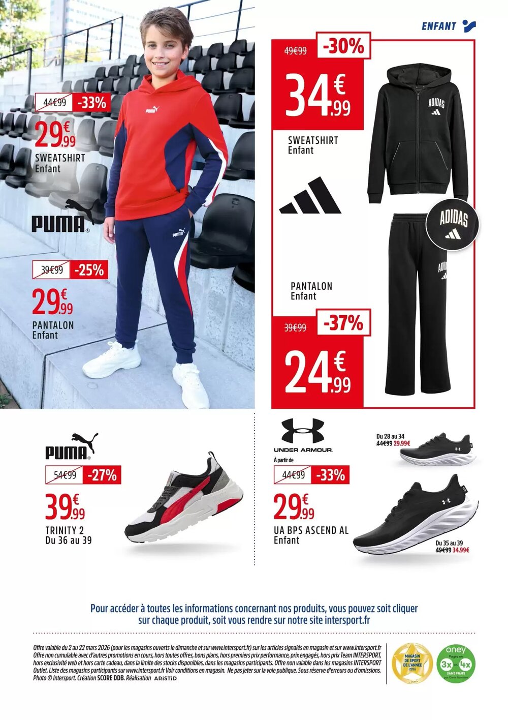 Prospectus promotionnel Intersport valable à partir du 02/03/2026 - Page 15.
