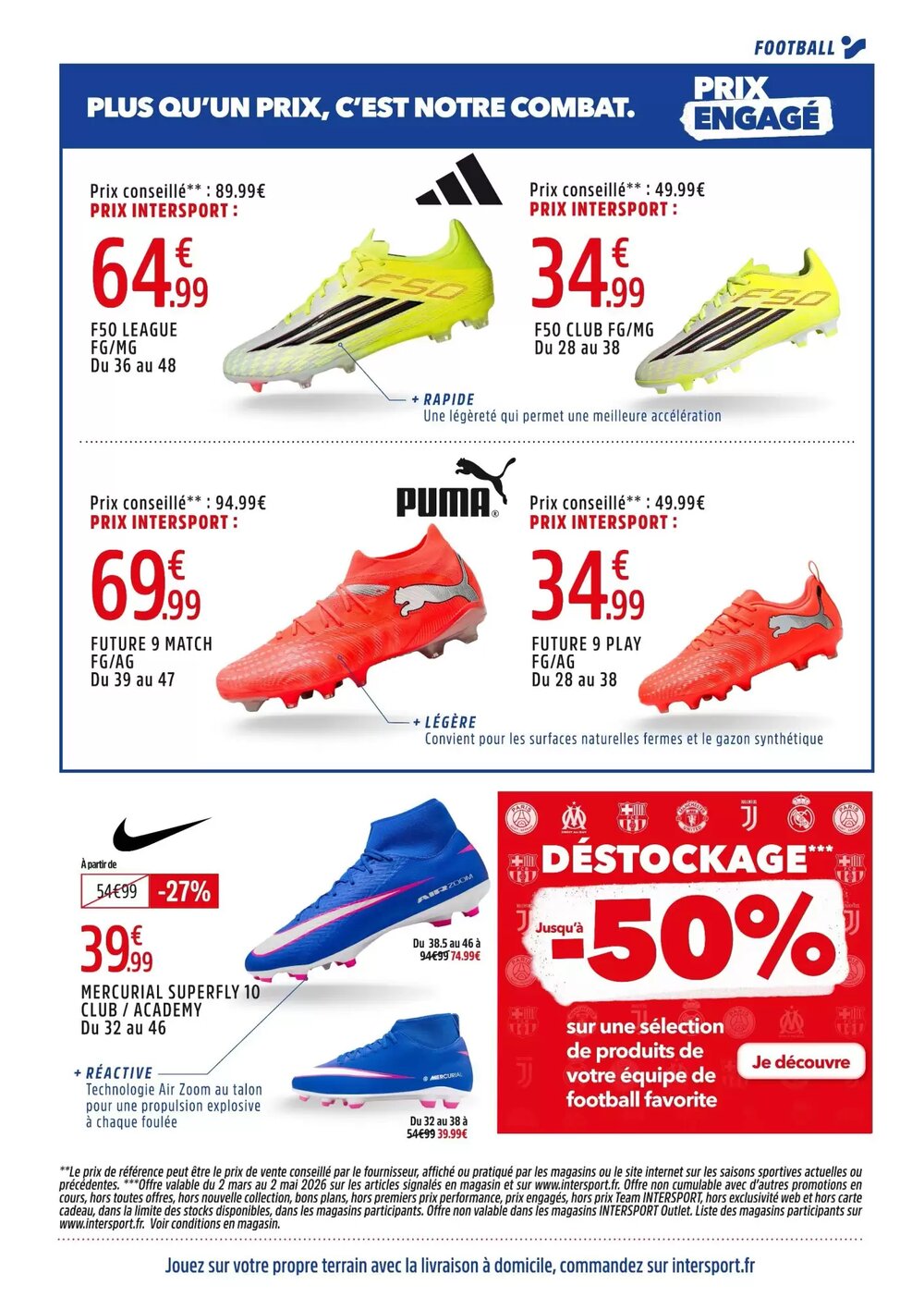 Prospectus promotionnel Intersport valable à partir du 02/03/2026 - Page 7.