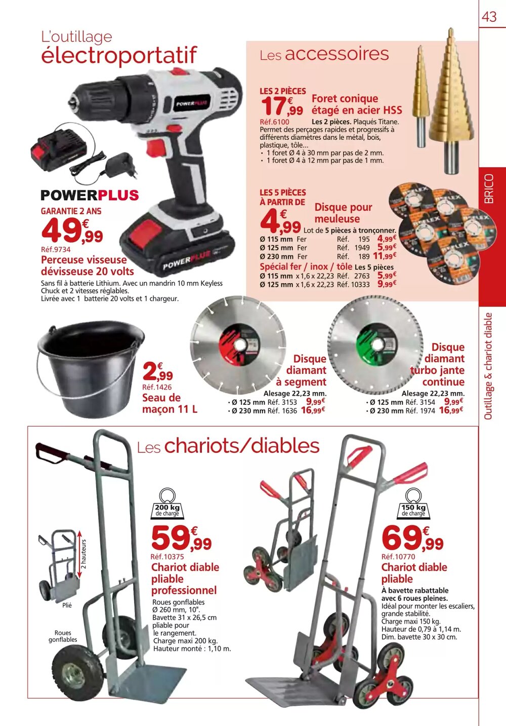 Prospectus promotionnel Provence Outillage valable à partir du 02/03/2026 - Page 43.