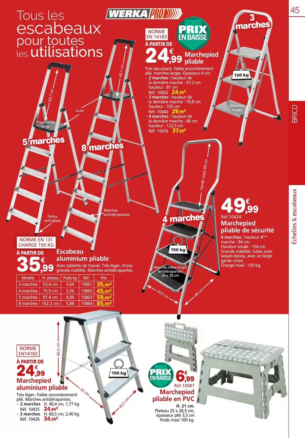 Prospectus promotionnel Provence Outillage valable à partir du 02/03/2026 - Page 45.