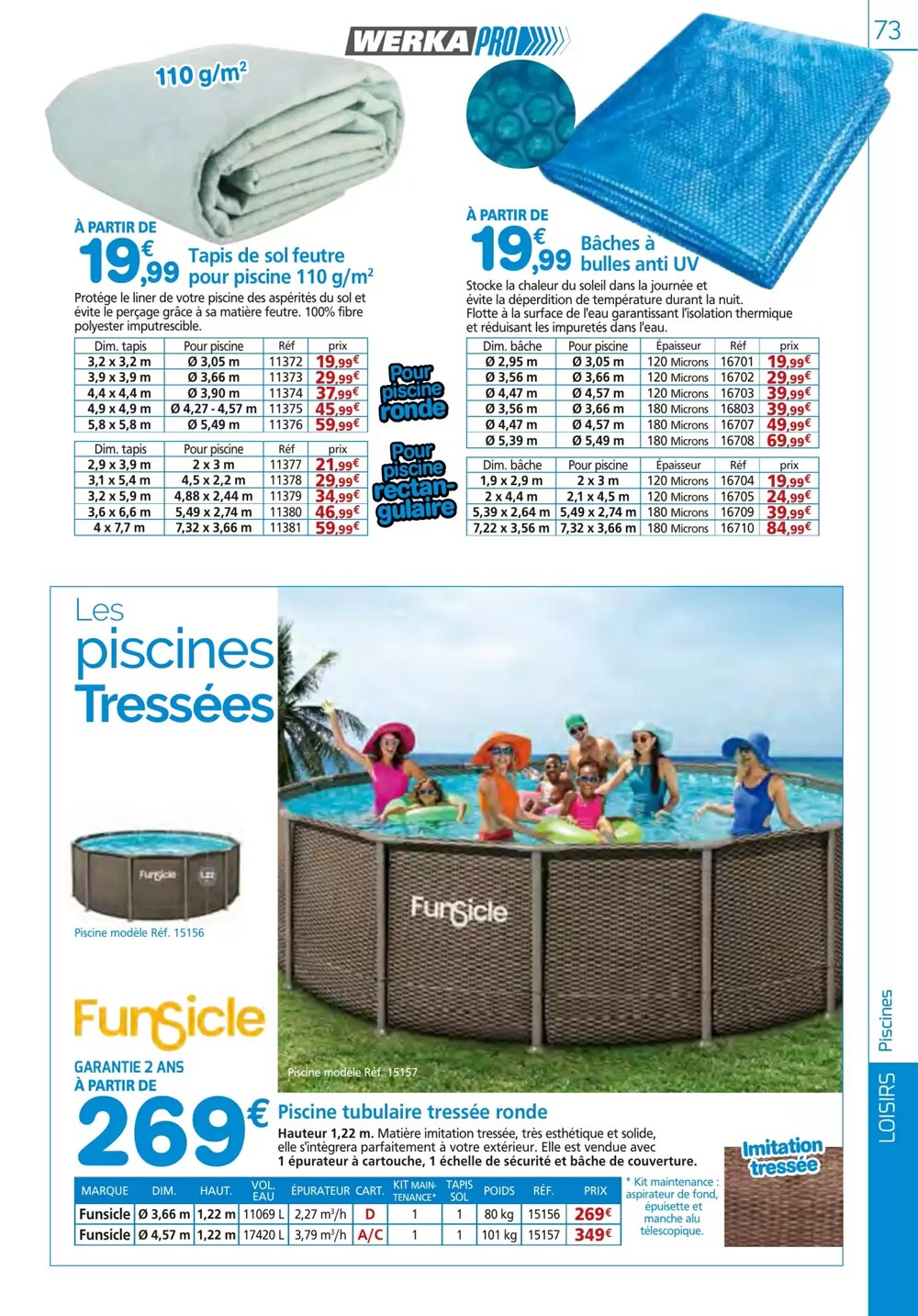 Prospectus promotionnel Provence Outillage valable à partir du 02/03/2026 - Page 73.