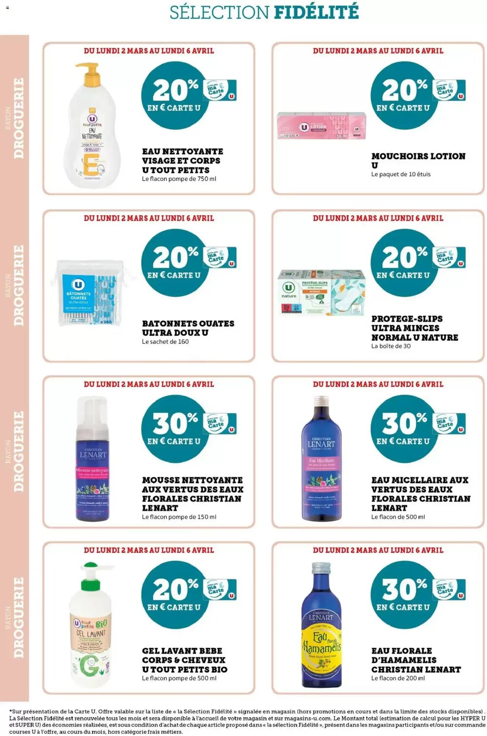 Prospectus promotionnel Hyper U valable à partir du 02/03/2026 - Page 12.