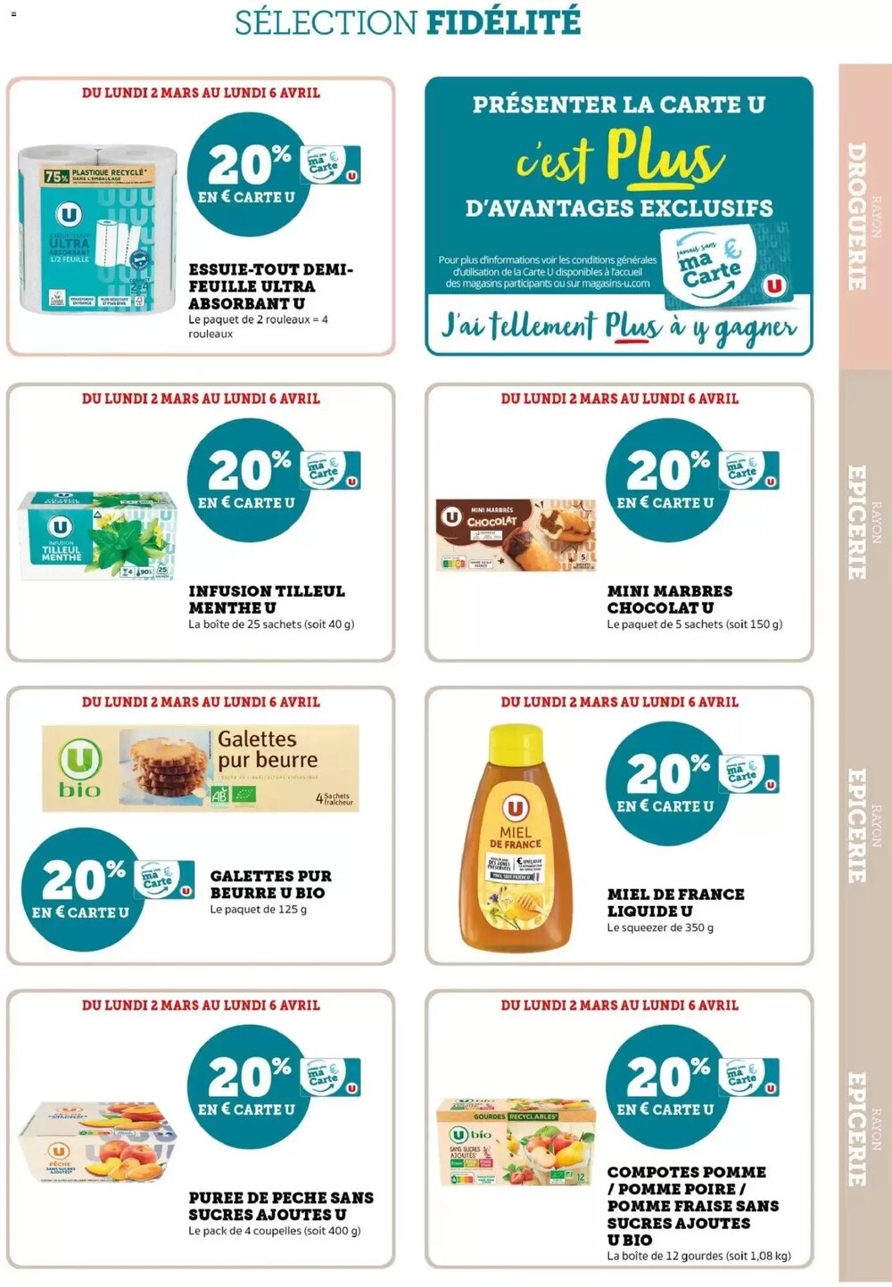 Prospectus promotionnel Hyper U valable à partir du 02/03/2026 - Page 13.