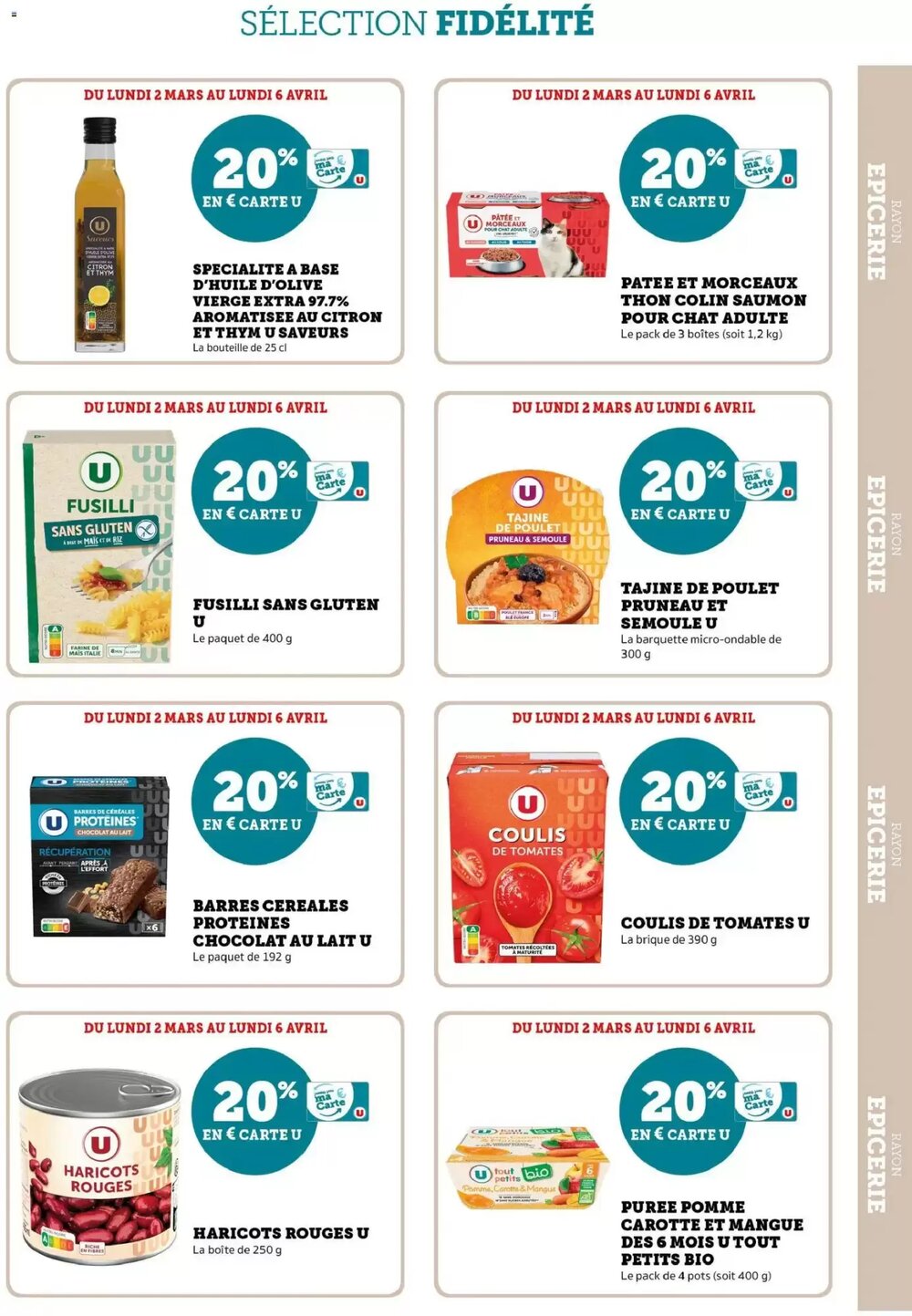 Prospectus promotionnel Hyper U valable à partir du 02/03/2026 - Page 19.