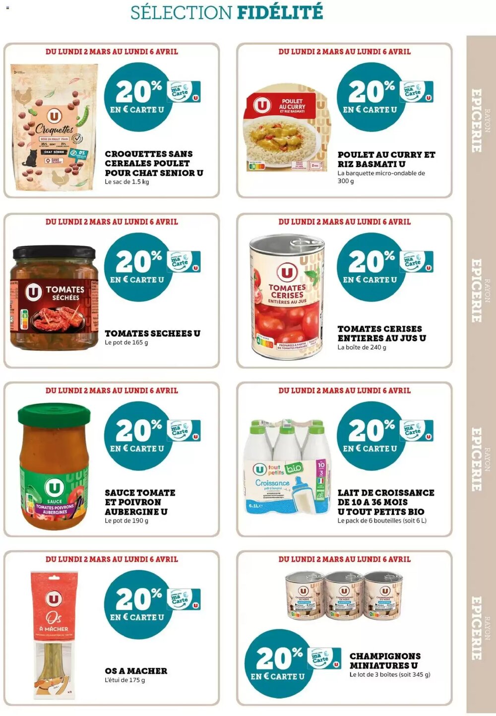 Prospectus promotionnel Hyper U valable à partir du 02/03/2026 - Page 21.