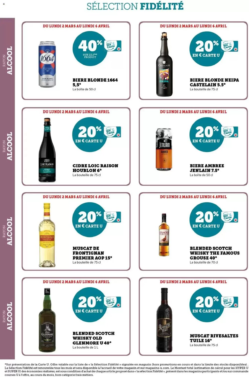 Prospectus promotionnel Hyper U valable à partir du 02/03/2026 - Page 24.