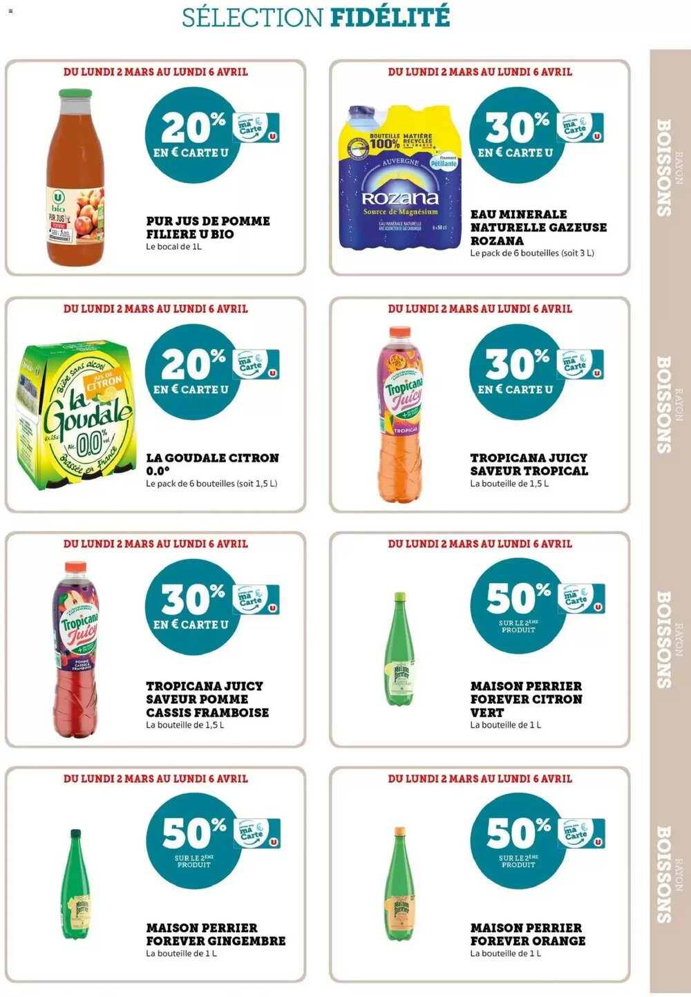 Prospectus promotionnel Hyper U valable à partir du 02/03/2026 - Page 29.