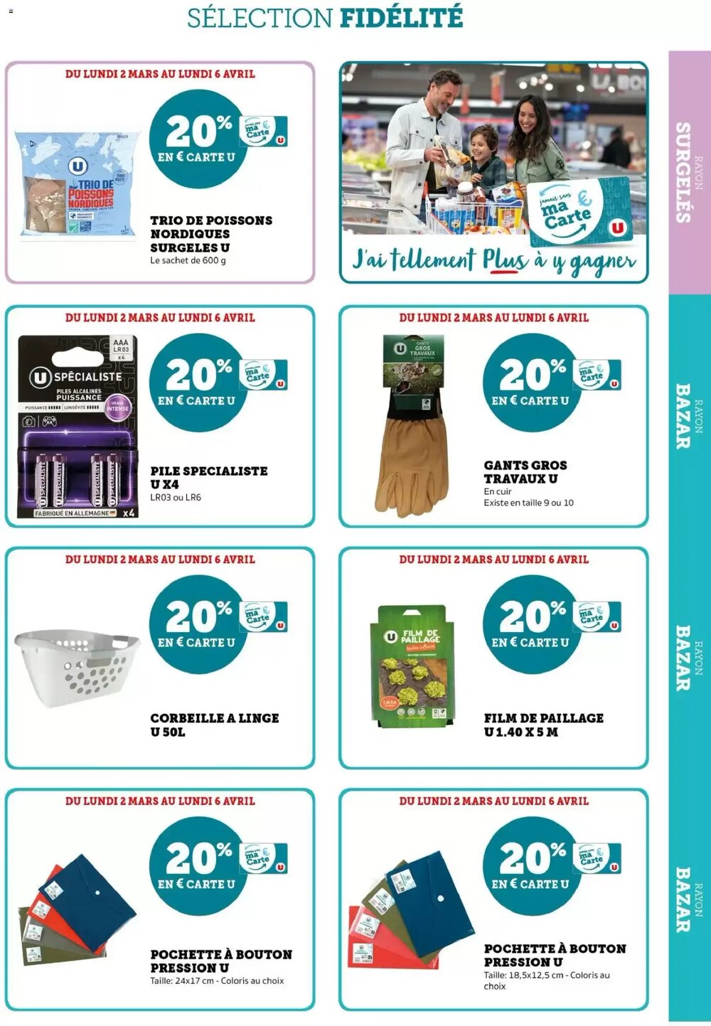 Prospectus promotionnel Hyper U valable à partir du 02/03/2026 - Page 33.