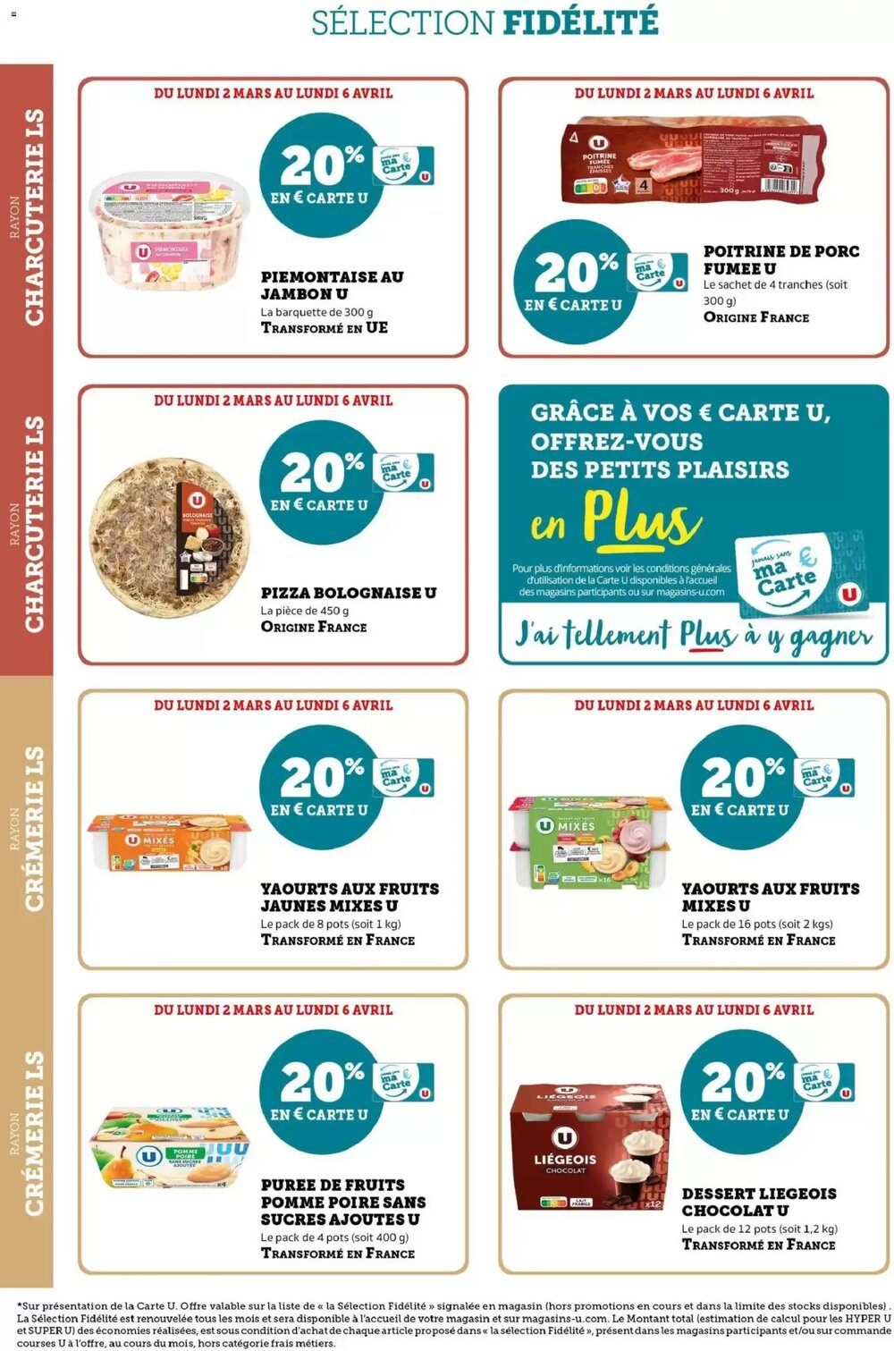Prospectus promotionnel Hyper U valable à partir du 02/03/2026 - Page 4.