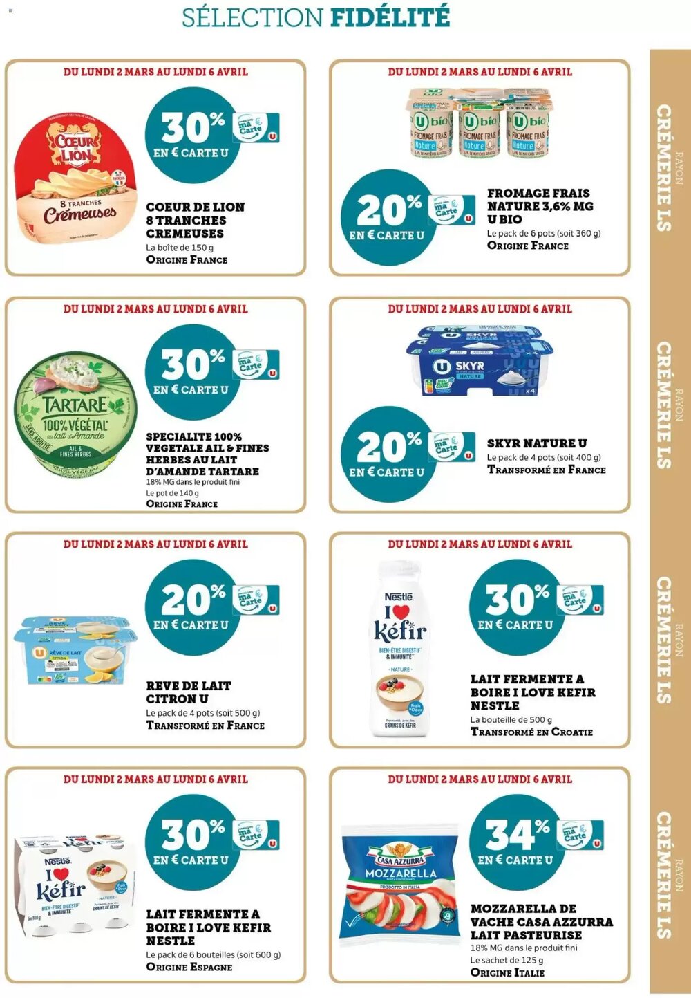 Prospectus promotionnel Hyper U valable à partir du 02/03/2026 - Page 5.