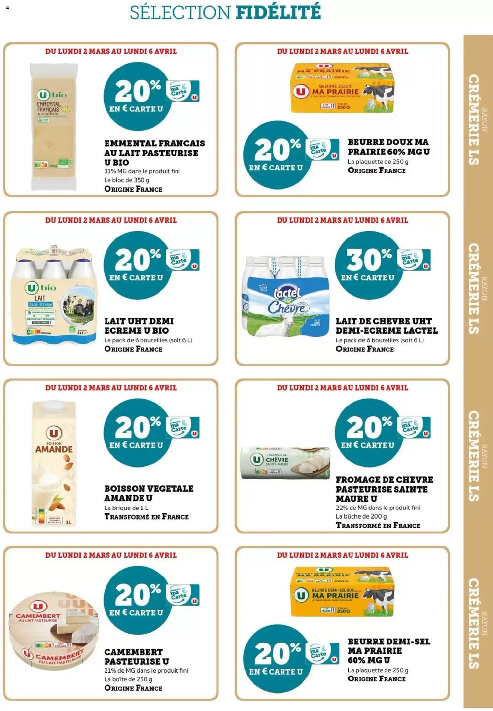 Prospectus promotionnel Hyper U valable à partir du 02/03/2026 - Page 7.