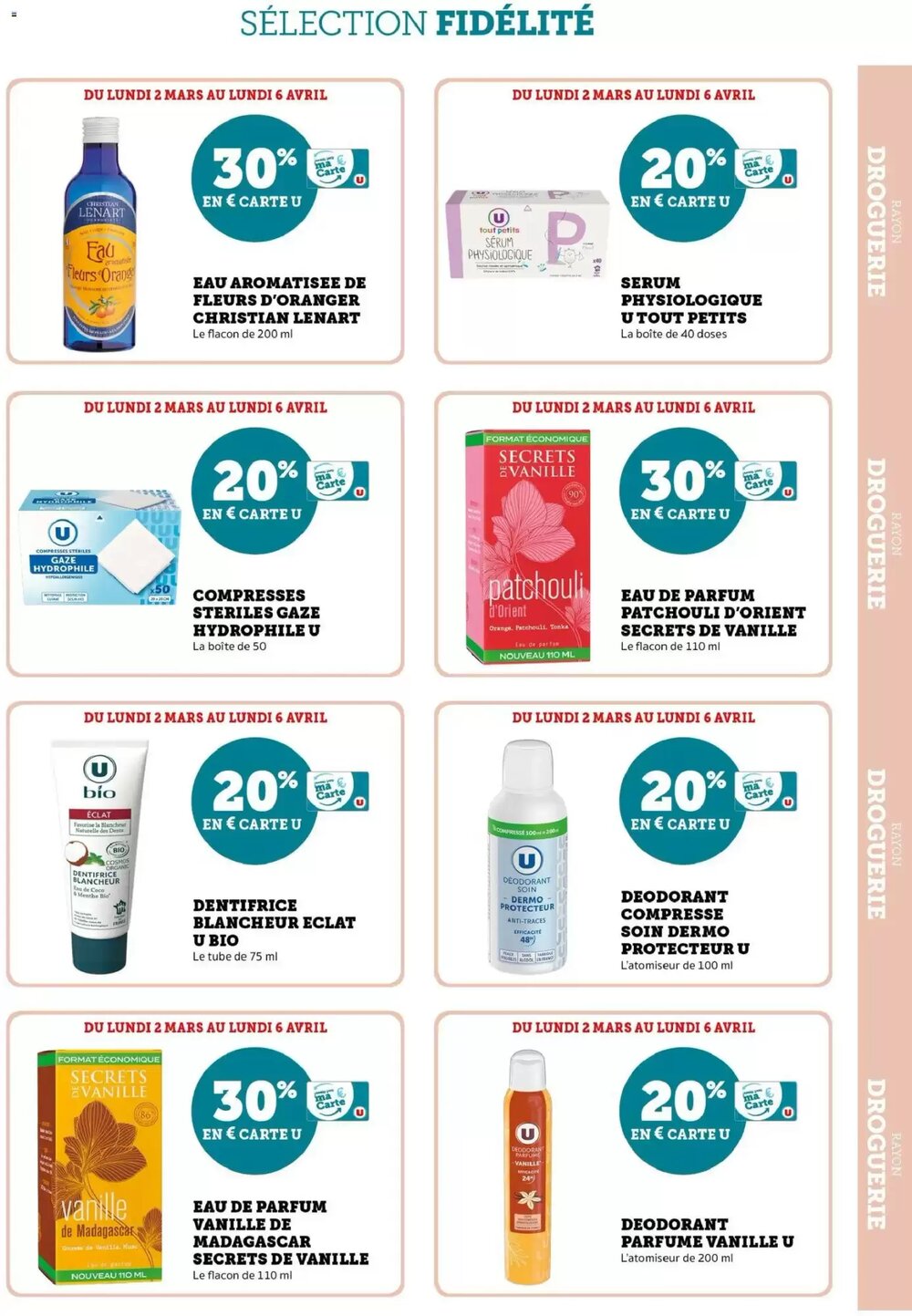 Prospectus promotionnel Hyper U valable à partir du 02/03/2026 - Page 9.