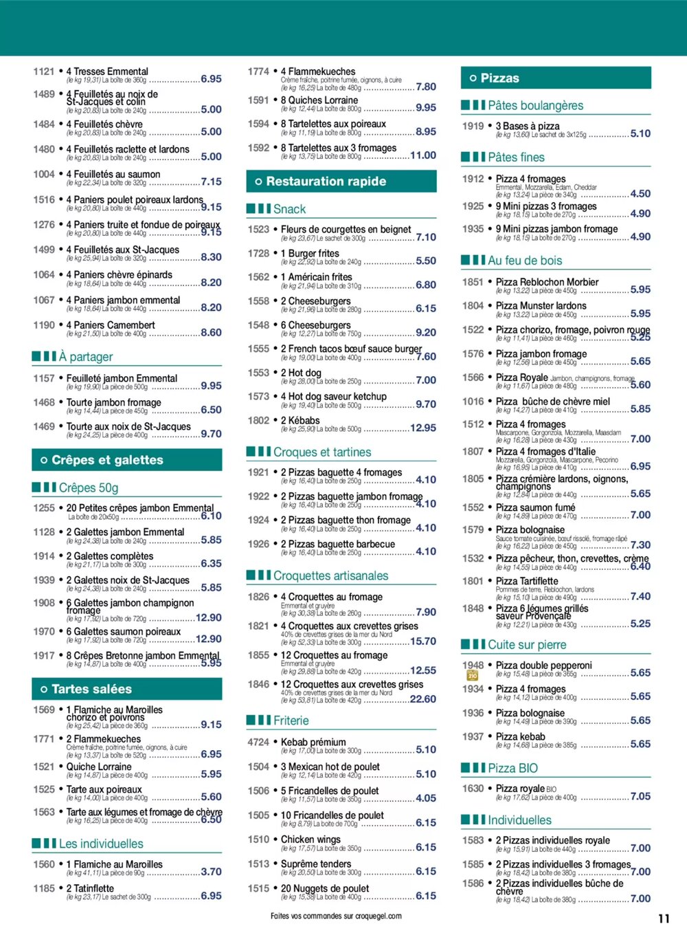 Prospectus promotionnel Croque Gel valable à partir du 02/03/2026 - Page 11.