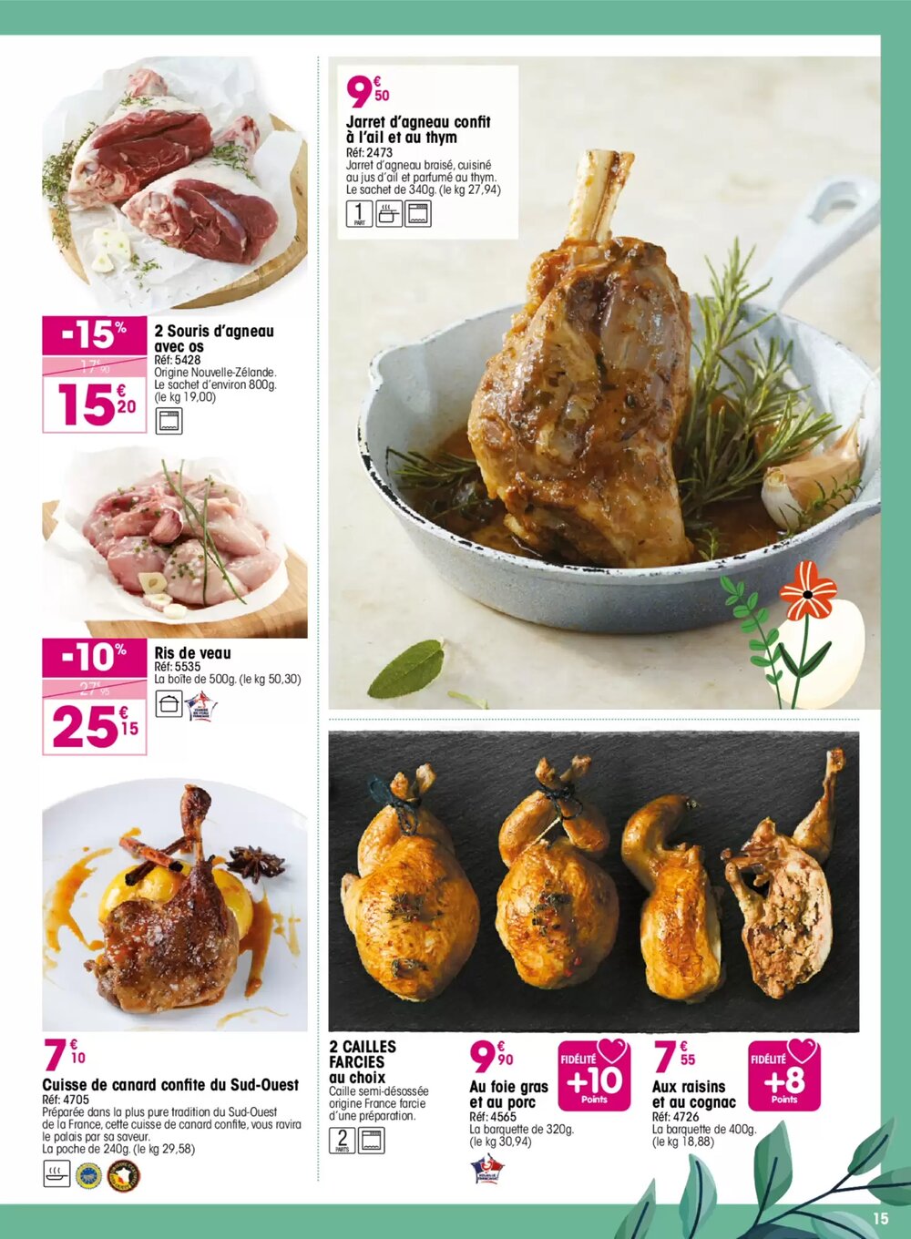 Prospectus promotionnel Croque Gel valable à partir du 02/03/2026 - Page 15.