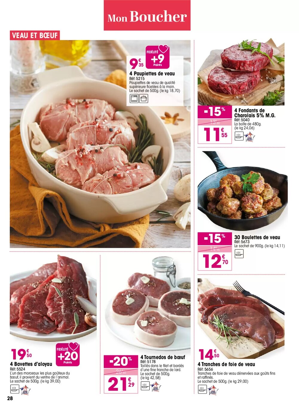 Prospectus promotionnel Croque Gel valable à partir du 02/03/2026 - Page 28.