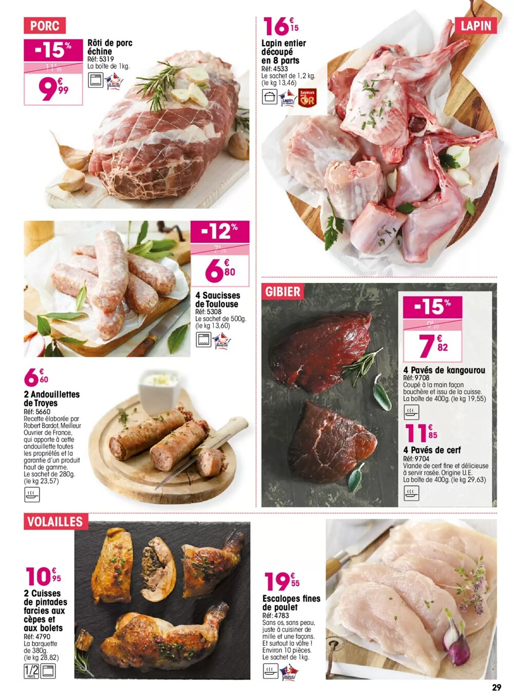 Prospectus promotionnel Croque Gel valable à partir du 02/03/2026 - Page 29.