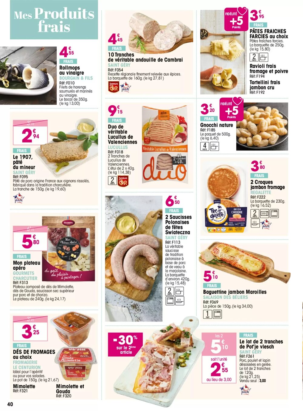 Prospectus promotionnel Croque Gel valable à partir du 02/03/2026 - Page 40.