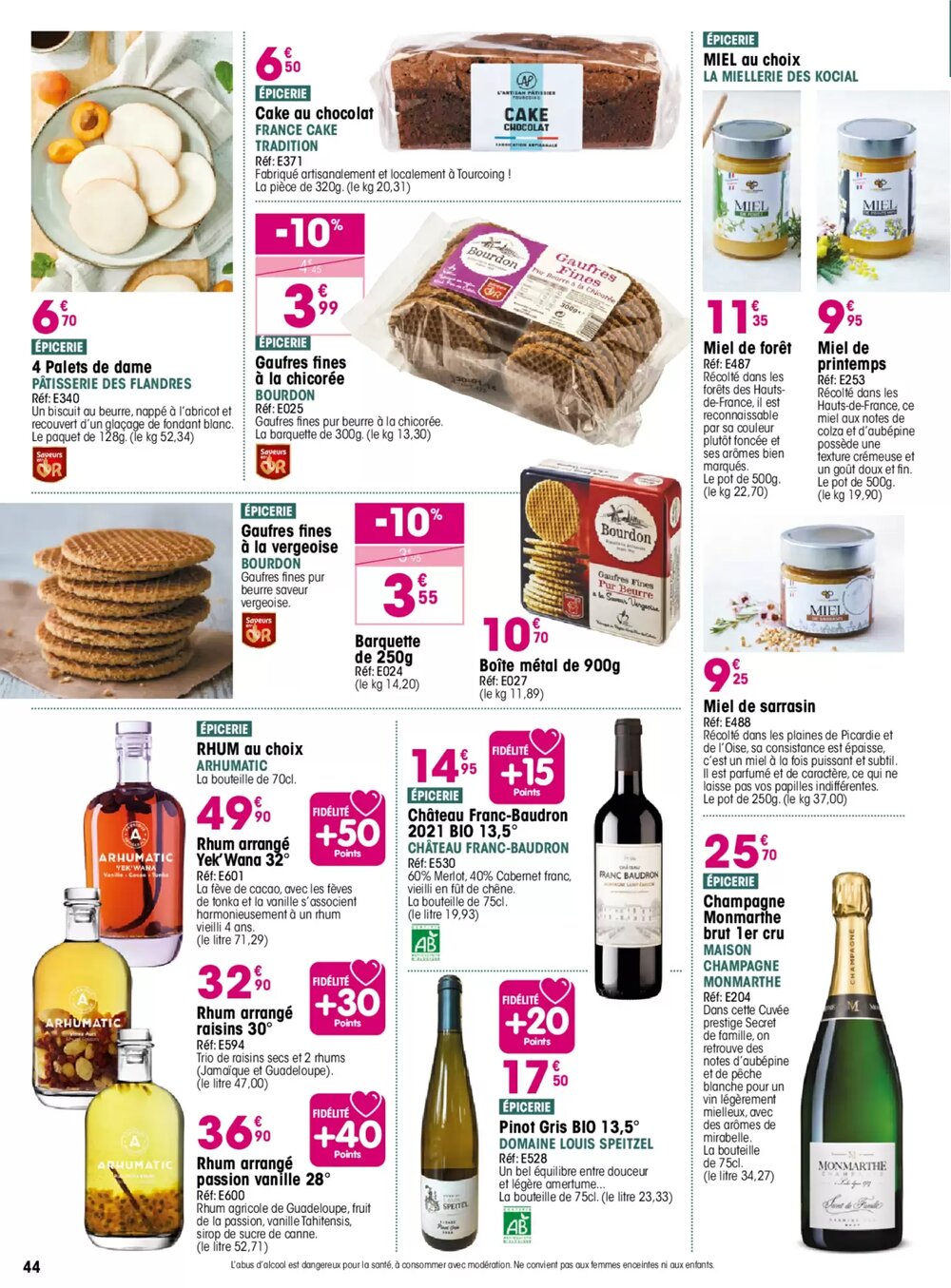 Prospectus promotionnel Croque Gel valable à partir du 02/03/2026 - Page 44.