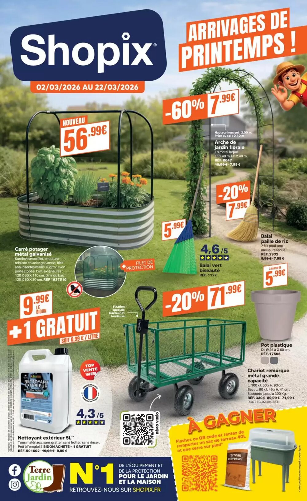 Prospectus promotionnel Shopix valable à partir du 02/03/2026 - Page 1.