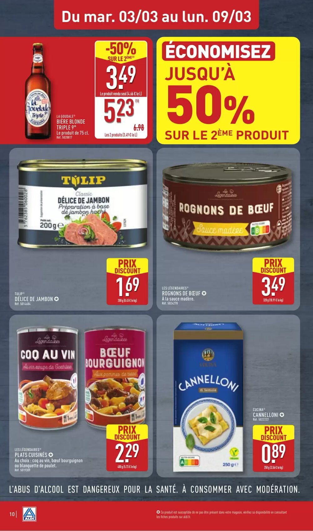 Prospectus promotionnel ALDI valable à partir du 03/03/2026 - Page 12.