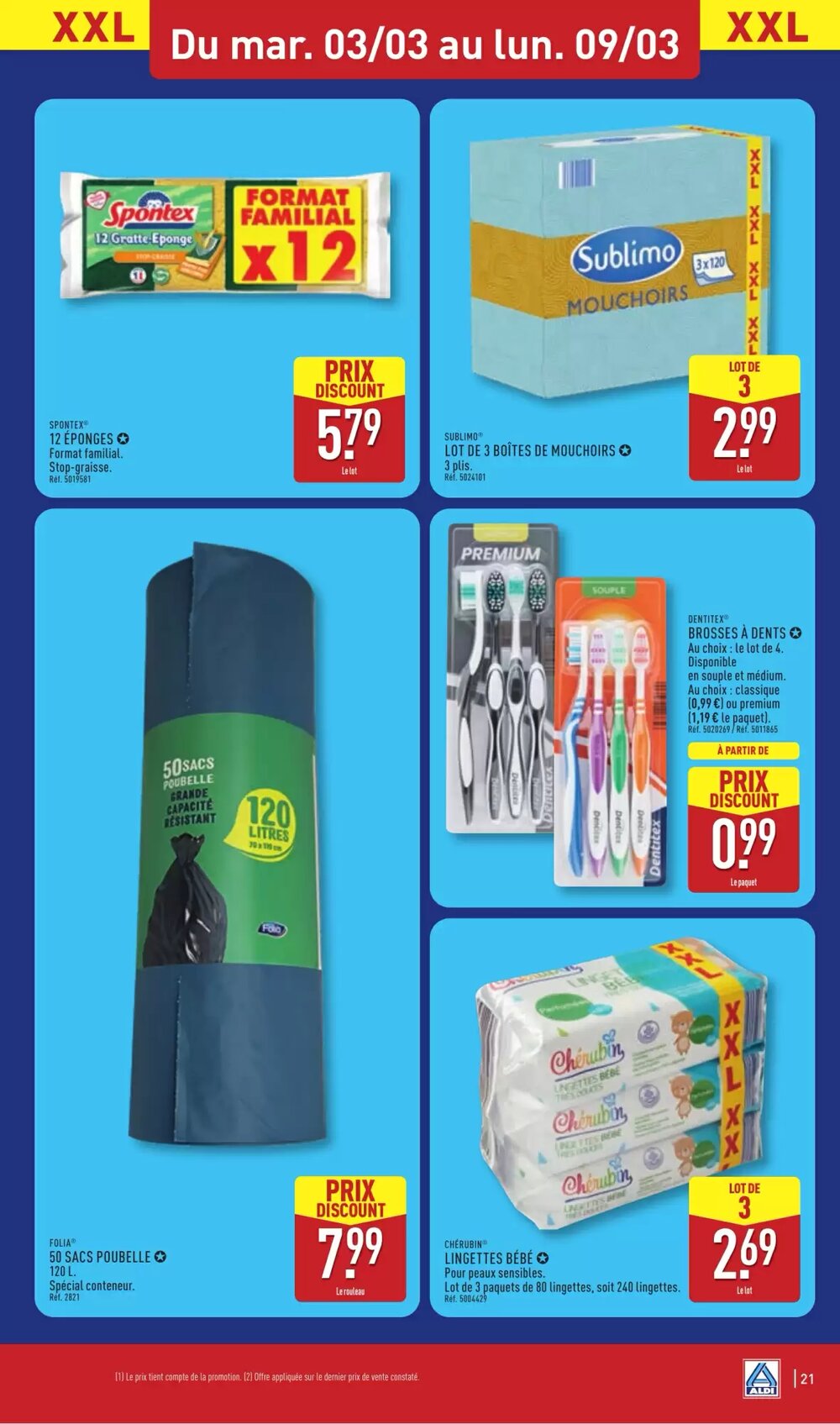 Prospectus promotionnel ALDI valable à partir du 03/03/2026 - Page 23.