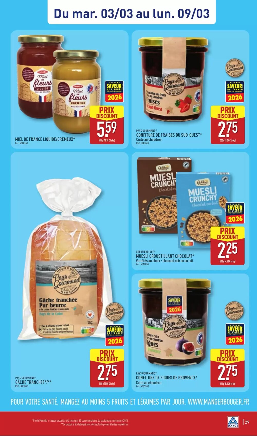 Prospectus promotionnel ALDI valable à partir du 03/03/2026 - Page 31.