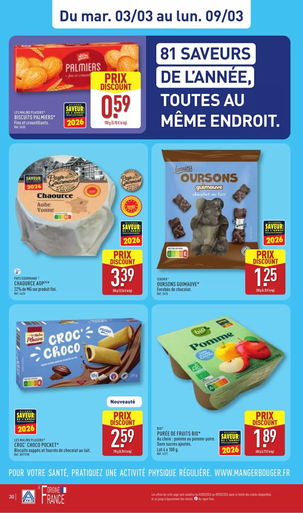 Prospectus promotionnel ALDI valable à partir du 03/03/2026 - Page 32.