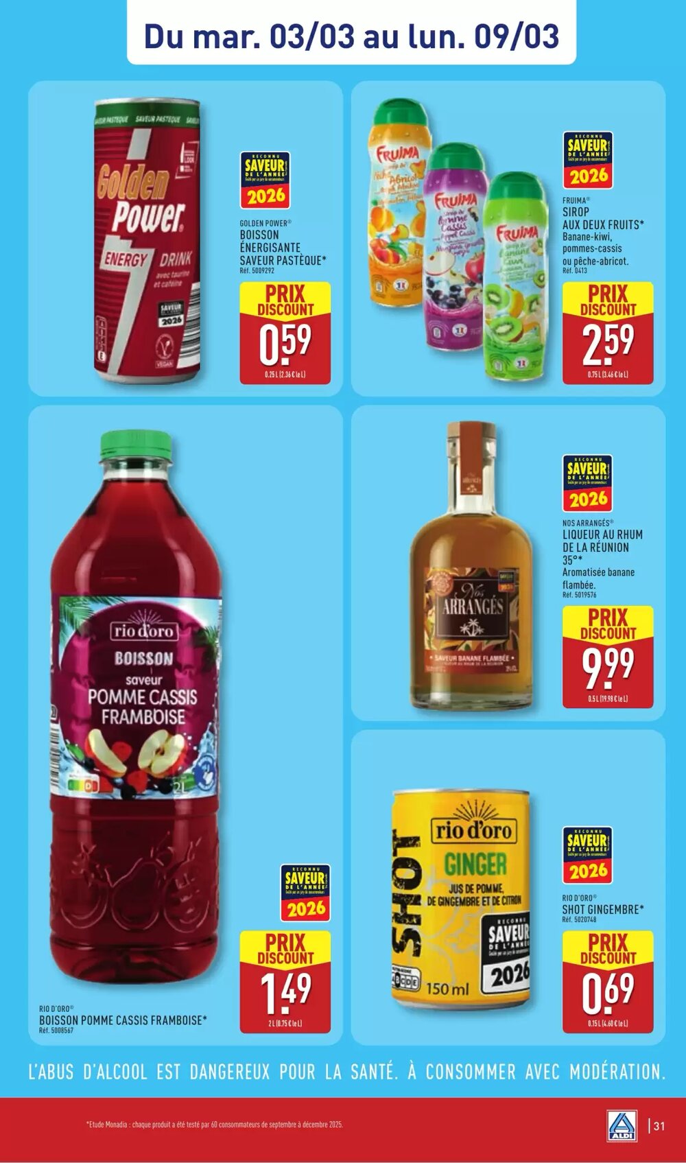 Prospectus promotionnel ALDI valable à partir du 03/03/2026 - Page 33.