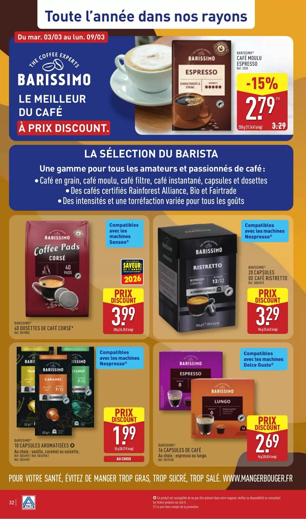 Prospectus promotionnel ALDI valable à partir du 03/03/2026 - Page 34.