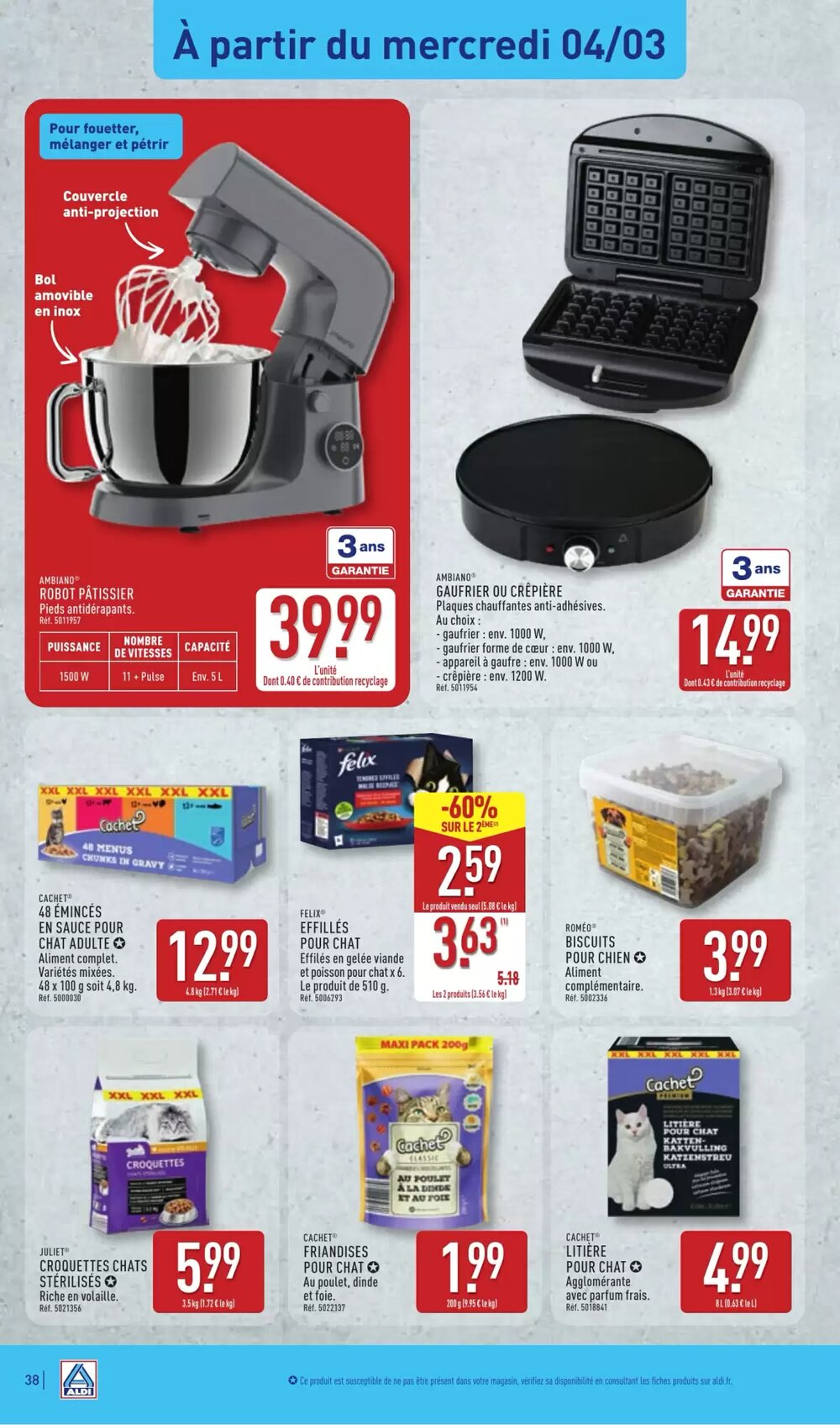 Prospectus promotionnel ALDI valable à partir du 03/03/2026 - Page 40.