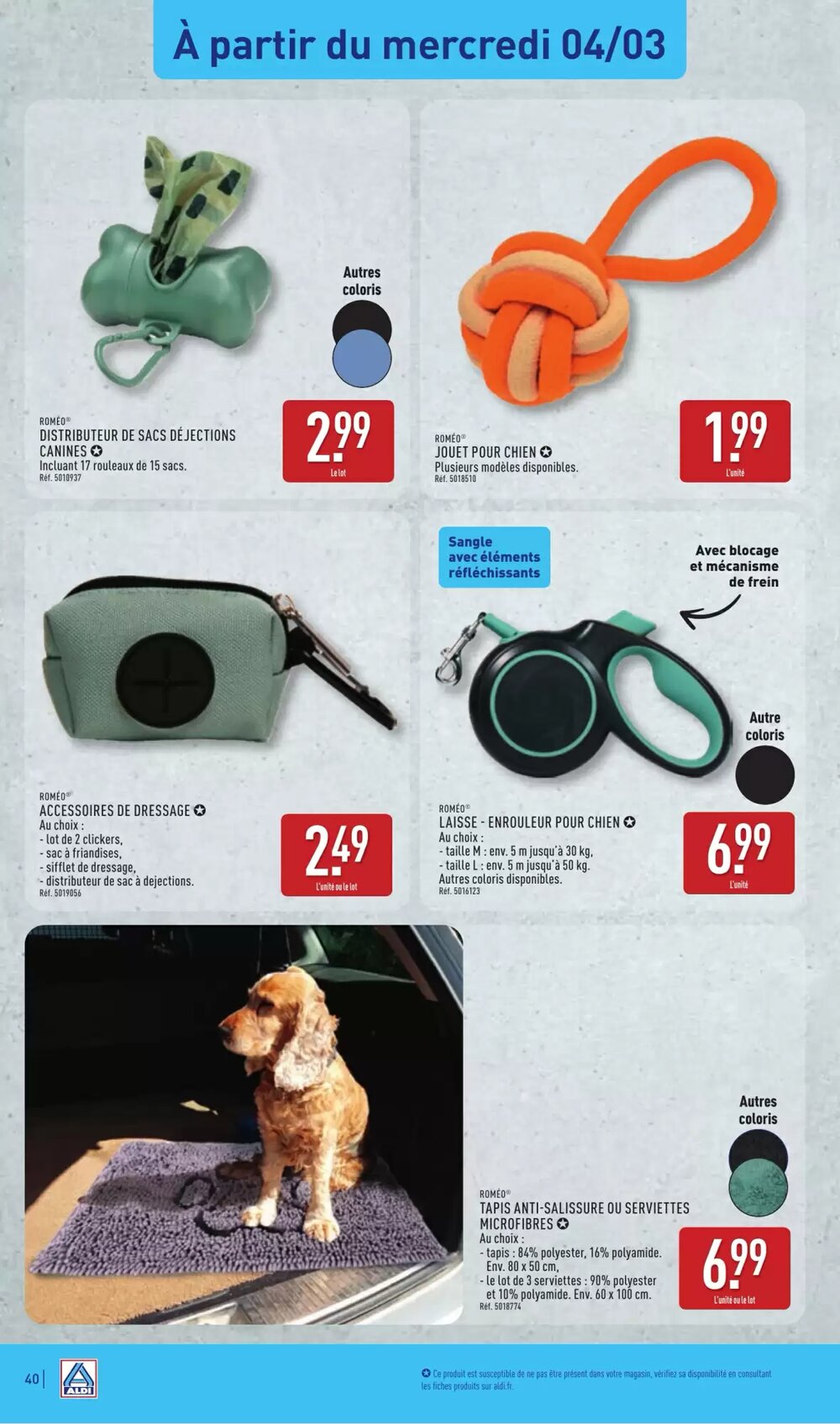 Prospectus promotionnel ALDI valable à partir du 03/03/2026 - Page 42.
