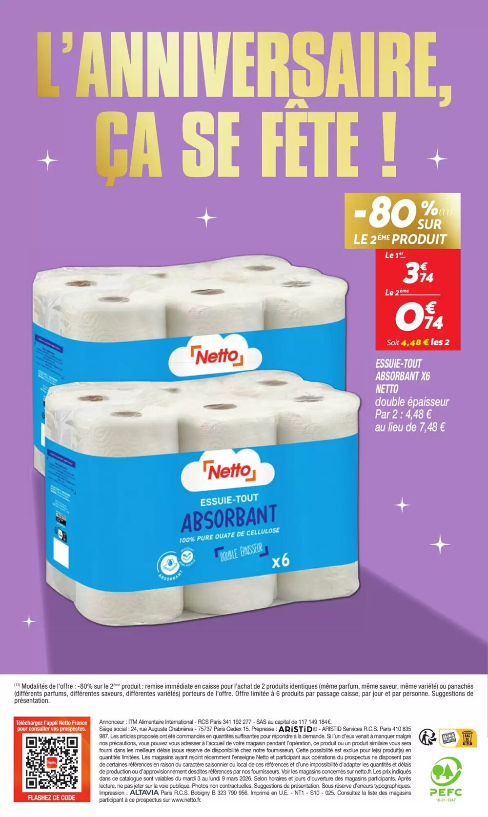 Prospectus promotionnel Netto valable à partir du 03/03/2026 - Page 20.